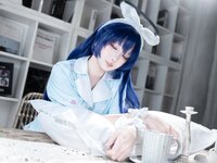 [Cosplay] 纸悦Etsu_ko - 优香睡衣