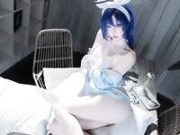 [Cosplay] 纸悦Etsu_ko - 优香睡衣