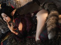 [Cosplay] 蠢沫沫 - 黑神话 萍萍