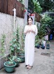 [XR Uncensored] 楠芝 - R18 秀人网模特 身着白色长裙的美女画家