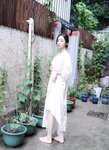 [XR Uncensored] 楠芝 - R18 秀人网模特 身着白色长裙的美女画家