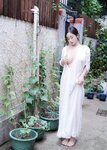 [XR Uncensored] 楠芝 - R18 秀人网模特 身着白色长裙的美女画家