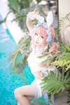 [Cosplay] Hana 花柒 - Summer Sweetheart Swimsuit 夏日甜芯泳装写真