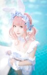 [Cosplay] Hana 花柒 - Summer Sweetheart Swimsuit 夏日甜芯泳装写真