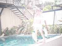 [Cosplay] Hana 花柒 - Summer Sweetheart Swimsuit 夏日甜芯泳装写真