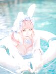 [Cosplay] Hana 花柒 - Summer Sweetheart Swimsuit 夏日甜芯泳装写真