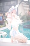 [Cosplay] Hana 花柒 - Summer Sweetheart Swimsuit 夏日甜芯泳装写真