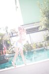 [Cosplay] Hana 花柒 - Summer Sweetheart Swimsuit 夏日甜芯泳装写真