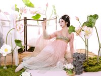 [Cosplay] 云溪溪 - 奶桃桃 采莲