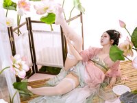 [Cosplay] 云溪溪 - 奶桃桃 采莲
