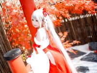 [Cosplay] 是三不是世w - 碧蓝航线 可畏 巫女