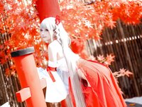[Cosplay] 是三不是世w - 碧蓝航线 可畏 巫女