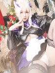 [Cosplay] Yuko Imoen 芋圆侑子 - Black Gun Maid Selfie 黑枪呆女仆自拍