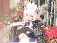 [Cosplay] Yuko Imoen 芋圆侑子 - Black Gun Maid Selfie 黑枪呆女仆自拍