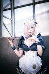[Cosplay] Yuko Imoen 芋圆侑子 - Black Gun Maid Selfie 黑枪呆女仆自拍