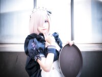 [Cosplay] Yuko Imoen 芋圆侑子 - Black Gun Maid Selfie 黑枪呆女仆自拍