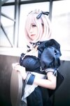 [Cosplay] Yuko Imoen 芋圆侑子 - Black Gun Maid Selfie 黑枪呆女仆自拍
