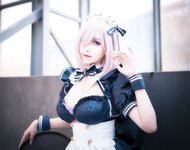 [Cosplay] Yuko Imoen 芋圆侑子 - Black Gun Maid Selfie 黑枪呆女仆自拍