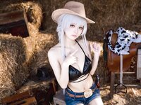 [Cosplay] 九柒喵 - 碧蓝航线 法戈 纯白热潮