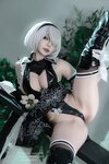 [Cosplay] Umeko J - Eve (2B Dress)