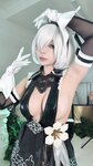 [Cosplay] Umeko J - Eve (2B Dress)