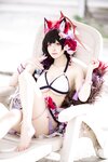 [Cosplay] 九柒喵 - 蔚蓝档案 狐坂若藻 泳装
