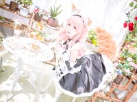 [Cosplay] Kita Kitano 北之北 - FGO Tamamo no Mae Maid FGO-玉藻前女仆
