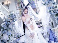 [Cosplay] 清水由乃 - 碧蓝航线 武藏 紫藤花