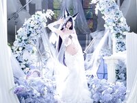 [Cosplay] 清水由乃 - 碧蓝航线 武藏 紫藤花