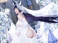[Cosplay] 清水由乃 - 碧蓝航线 武藏 紫藤花