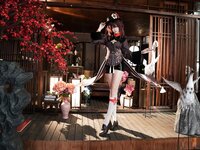 [Cosplay] Seya 狮砸 - Silver Wolf Linghua JK 银狼 绫华JK