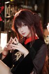 [Cosplay] Seya 狮砸 - Silver Wolf Linghua JK 银狼 绫华JK