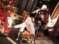[Cosplay] Seya 狮砸 - Silver Wolf Linghua JK 银狼 绫华JK