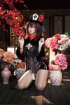 [Cosplay] Seya 狮砸 - Silver Wolf Linghua JK 银狼 绫华JK