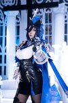 [Cosplay] Seya 狮砸 - Silver Wolf Linghua JK 银狼 绫华JK