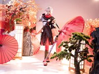 [Cosplay] Seya 狮砸 - Silver Wolf Linghua JK 银狼 绫华JK