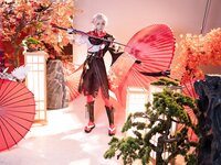 [Cosplay] Seya 狮砸 - Silver Wolf Linghua JK 银狼 绫华JK