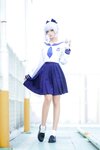 [Cosplay] Seya 狮砸 - Silver Wolf Linghua JK 银狼 绫华JK