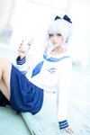 [Cosplay] Seya 狮砸 - Silver Wolf Linghua JK 银狼 绫华JK