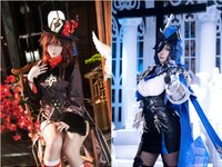 [Cosplay] Seya 狮砸 - Silver Wolf Linghua JK 银狼 绫华JK