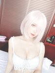[Cosplay] Yuko Imoen 芋圆侑子 - Blue Plaid Fresh Style 蓝格子小清新