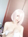 [Cosplay] Yuko Imoen 芋圆侑子 - Blue Plaid Fresh Style 蓝格子小清新