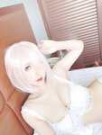 [Cosplay] Yuko Imoen 芋圆侑子 - Blue Plaid Fresh Style 蓝格子小清新