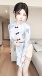 [Cosplay] Nyako喵子 - 灰丝旗袍