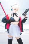[Cosplay] Lin Zi Lin 凛子酱 - Artoria Pendragon 阿尔托利亚·潘德拉贡