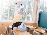 [Cosplay] 纸悦Etsu_ko - 少女前线 PA-15 高校心跳物语