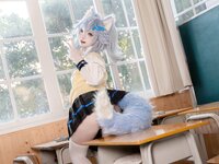 [Cosplay] 纸悦Etsu_ko - 少女前线 PA-15 高校心跳物语