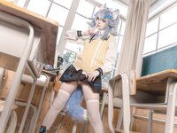 [Cosplay] 纸悦Etsu_ko - 少女前线 PA-15 高校心跳物语