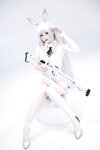 [Cosplay] COS妹子仙九Airi - 白兔