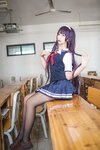 [Cosplay] Jean 九曲 - Kasumigaoka Utaha Summer School Uniform 霞之丘诗羽夏季校服